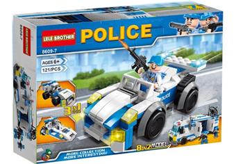 Patrol police 121pcs   ITEM NO.： W044447