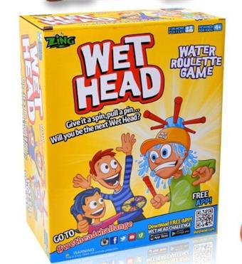 Wet Water Challenge Hat Party Trick Toy   ITEM NO.： W062109