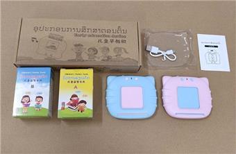 Laos+English IC - Kitten 255 Cards 510 Face Content English Flash Cards Children's Puzzle Card Learning Machine Early Education Card Machine (3.7V lithium battery pack)   ITEM NO.： W061406