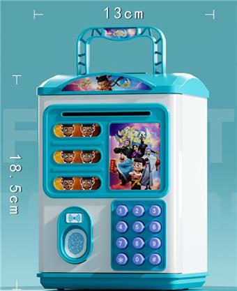 Puzzle fingerprint password piggy bank   ITEM NO.： W051870