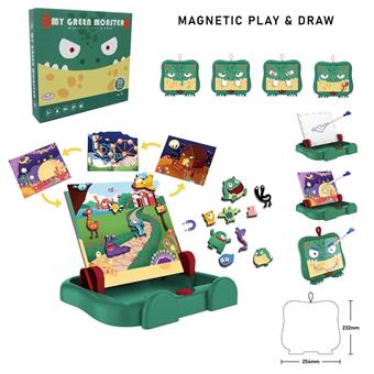 Small Monster Scene Learning Box (Small)   ITEM NO.： W061607