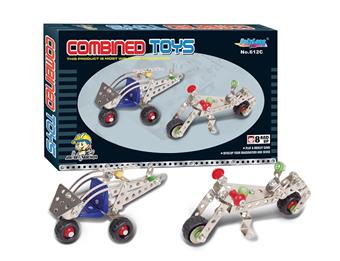 Metal assembled toys   ITEM NO.： W042337