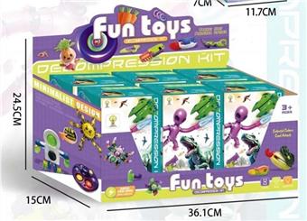 New Alien Invasion Dinosaur World 6pcs   ITEM NO.： W041518