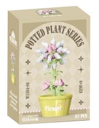 White Mountain Grass 91PCS Low Price Impulse Edition - Micro Particle Building Blocks   ITEM NO.： W044684