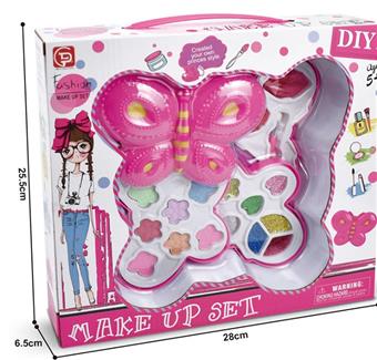 Factory version butterfly three-layer cosmetic box set   ITEM NO.： W058121