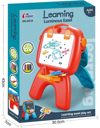 Travel storage luminous learning drawing board   ITEM NO.： W061478