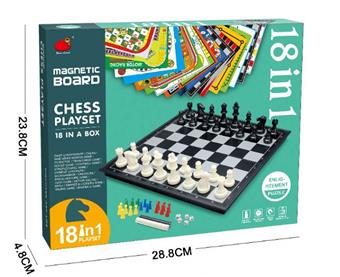 (GCC) 18 in 1 Chess Game   ITEM NO.： W055366