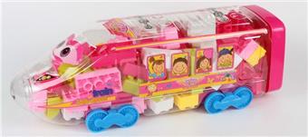 Girl Series - High Speed Rail Puzzle Building Blocks   ITEM NO.： W045301