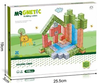 Forest Theme 2CM Magnetic Block 108P   ITEM NO.： W046773