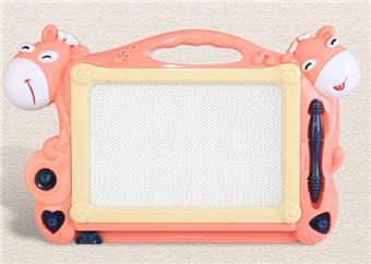 Cartoon Deer Magnetic Black and White Writing Board Puzzle Drawing Board Magnetic Learning Board   ITEM NO.： W056795