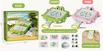 Crocodile battle magnetic drawing board   ITEM NO.： W062138
