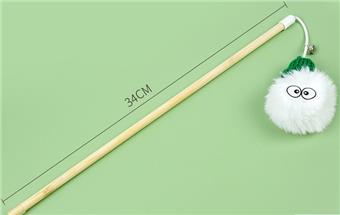 Hat Snowman Teasing Cat Stick   ITEM NO.： W062351