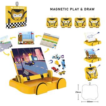 Racing Scene Learning Box (Large)   ITEM NO.： W061584
