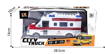 1: 30 Four way Remote Control Light Ambulance   ITEM NO.： W060614