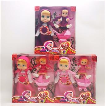 10 inch empty body with music IC Martha doll with small cart+6 inch empty body Martha doll 3 mixed   ITEM NO.： W062968