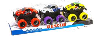 Dual inertia off-road tin car   ITEM NO.： W046993