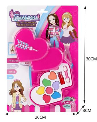 Single layer One arrow Two heart Children's Makeup Cosmetics (loose)   ITEM NO.： W057501