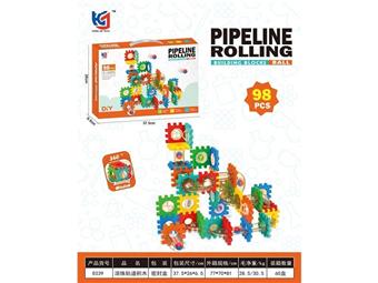 Ball track building blocks (98PCS)   ITEM NO.： W046426