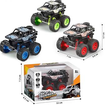 Warrior off-road vehicle (3 mixed models) graffiti style   ITEM NO.： W049075