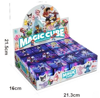 Sonic Rubik's Cube Puzzle and Decompression Level 3 Rubik's Cube UV Printing Level 2   ITEM NO.： W042657