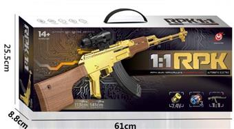 Basic version -7.4V high-speed linkage - AK471:1 automatic sniper rifle   ITEM NO.： W063025