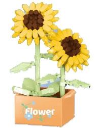 Sunflower 200PCS Low Price Impulse Edition - Micro Particle Building Blocks   ITEM NO.： W044653