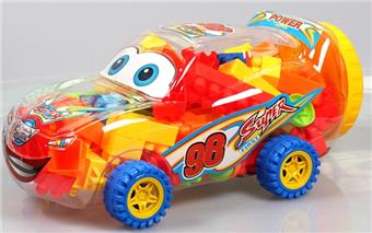 Dynamic sports car multi-color mixed weighing 320g (approximately 50-60pcs)   ITEM NO.： W045480