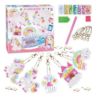 Unicorn DK Easter 5&5 Keychain Set Gift Box Set   ITEM NO.： W048628