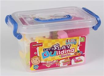 Building block storage box 1 # multi-color mixed weighing 150g (approximately 30PCS)   ITEM NO.： W045289