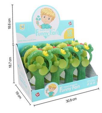 Cactus with Light Music (12pcs/box)   ITEM NO.： W042259
