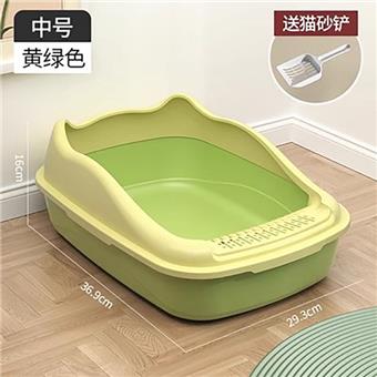 Cat Ear Semi Closed Cat litter Box - Medium   ITEM NO.： W062279