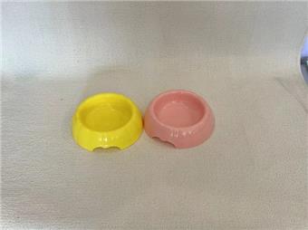 Pet Supplies Feeding Bowl Cat Food Bowl Dog Food Bowl Drinking Bowl Round Single Bowl   ITEM NO.： W062452