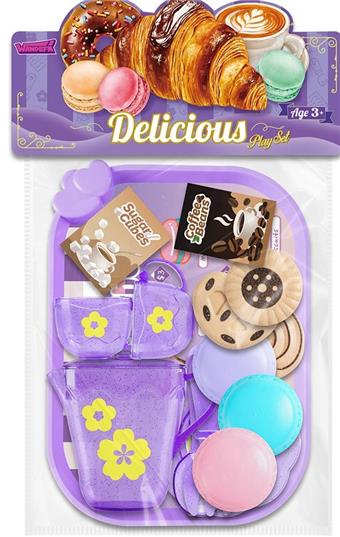 PVC card head bag tableware kitchen play house (can be mixed color and style)   ITEM NO.： W055407