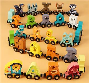 Magnetic letter train   ITEM NO.： W043799