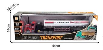 Long head 1:48 four-way light oil tank trailer   ITEM NO.： W060584
