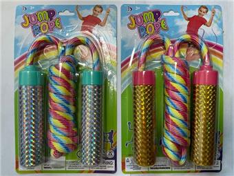 Children's Rainbow Jump Rope   ITEM NO.： W041420