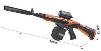 Future Sci Fi AK Water Bullet Gun   ITEM NO.： W063177