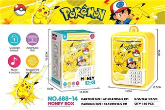 Pikachu electric piggy bank (piggy bank)   ITEM NO.： W050933