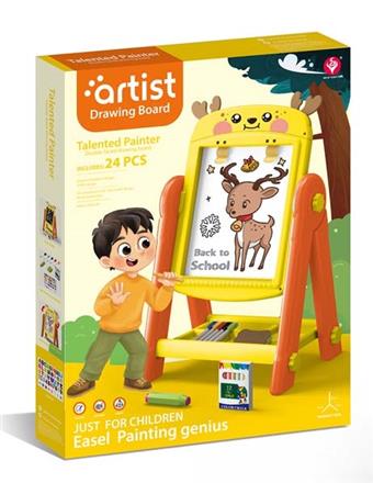 Deer double-sided magnetic drawing board   ITEM NO.： W057060