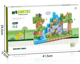 Forest theme 2.5CM magnetic block 142P   ITEM NO.： W046740
