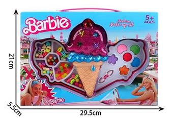 Live Barbie Ice Cream Double Layer Beads+Cosmetics   ITEM NO.： W058494