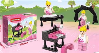 Fashion Girl 34PCS   ITEM NO.： W044421