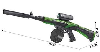 Future Sci Fi AK Water Bullet Gun   ITEM NO.： W063171