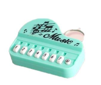 Gift keychain, piano, wonderful music   ITEM NO.： W048744