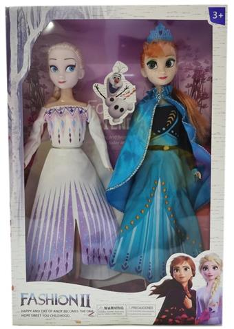 11.5-inch physical active hand Frozen Double Barbie with crown accessory   ITEM NO.： W055495