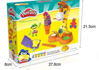 Colored mud giraffe ice cream set   ITEM NO.： W053773