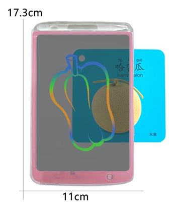 6.5-inch transparent copying LCD electronic writing board, drawing board, graffiti drawing board, handwriting board (CR2025 power pack * 1), monochrome clear installation   ITEM NO.： W056448