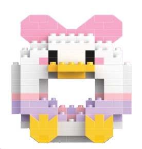 Sweet Donut Daidai Duck 161PCS   ITEM NO.： W045054