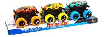 Dual inertia off-road tin car   ITEM NO.： W046991