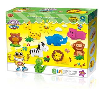 Qile Colorful Mud Animals   ITEM NO.： W054111